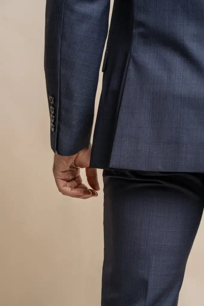 2-teiliges Set – Marineblauer Anzug für Herren – Cavani 2-teiliges Seeba Set