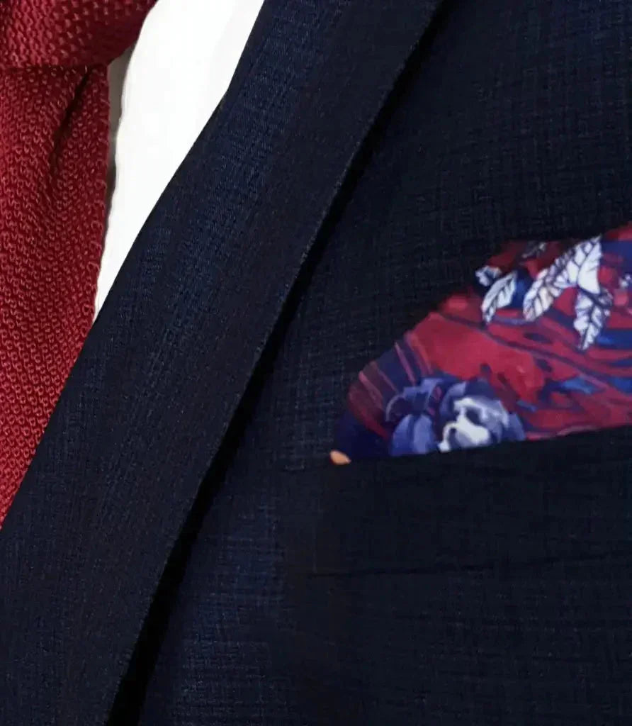 2-teiliges Set – Marineblauer Anzug für Herren – Cavani 2-teiliges Seeba Set