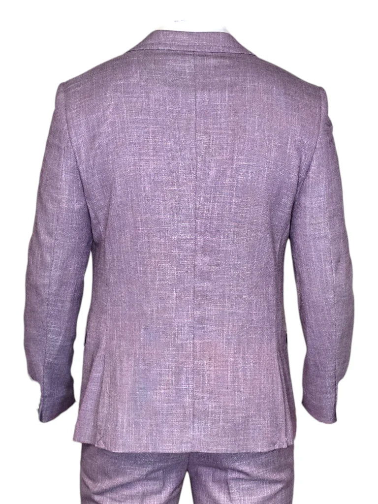 2-teiliges Set – Slim Fit Herrenanzug – Cavani 2-teiliges Lilac Set