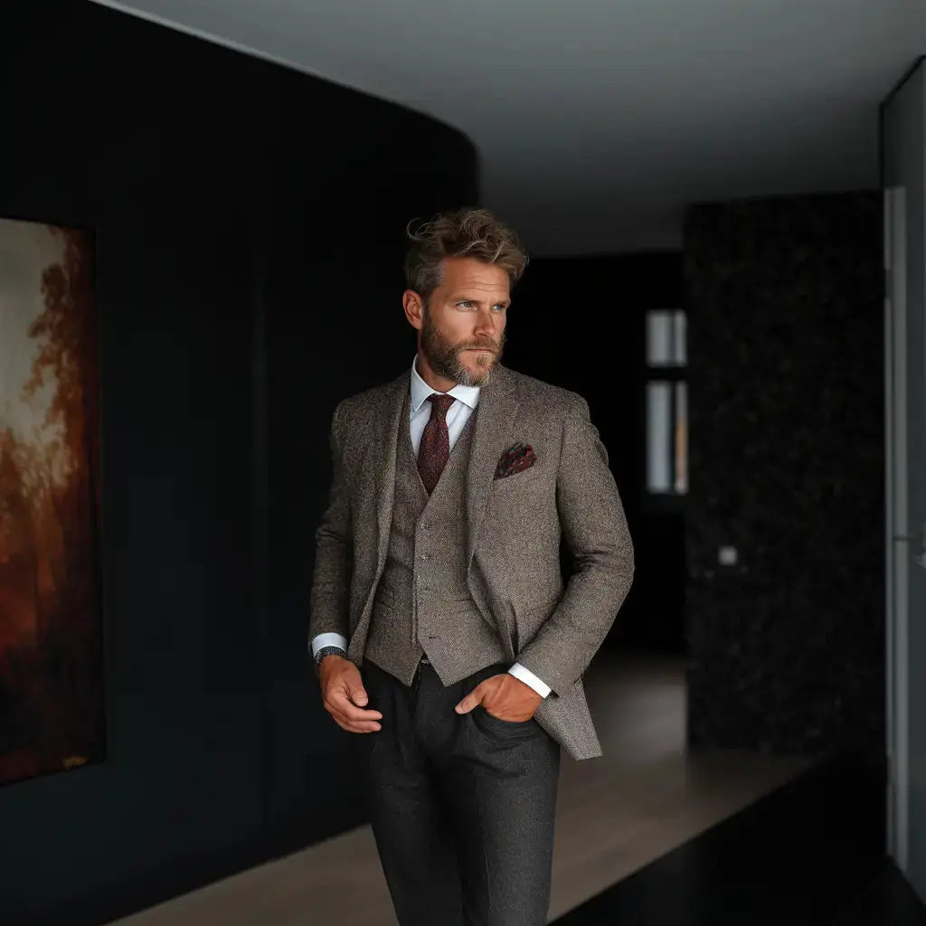 Ist ein Tweed-Anzug noch in Mode?