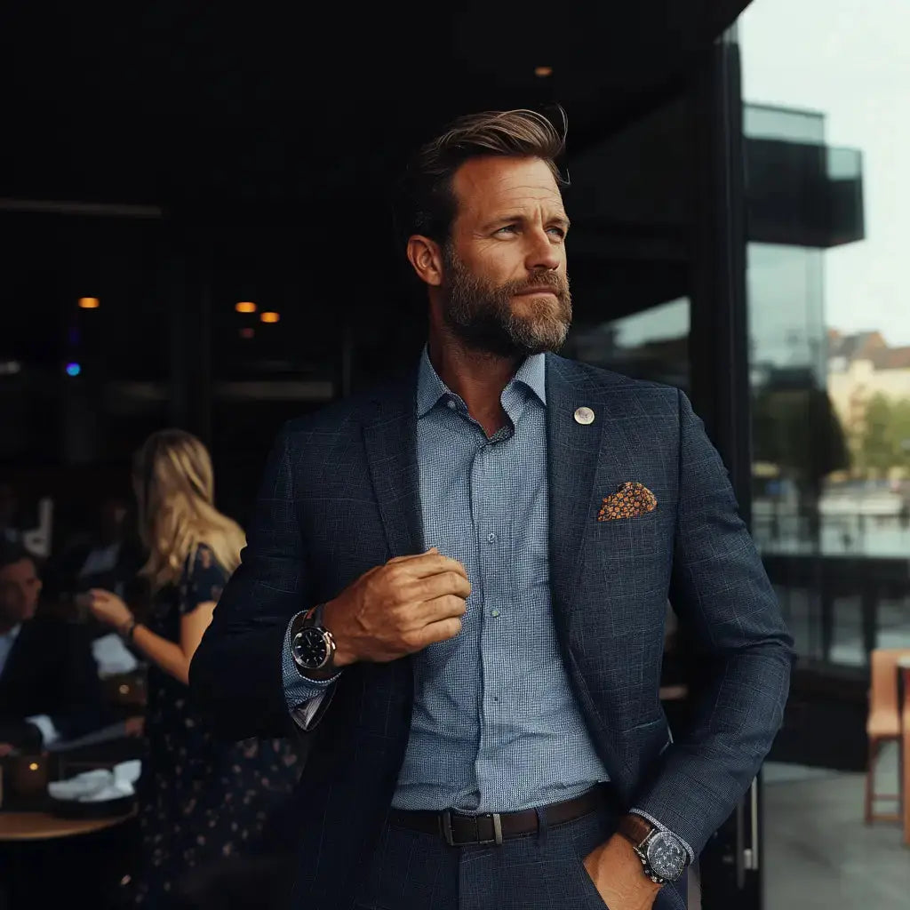 Kann man einen Hochzeitsanzug ohne Sakko tragen?