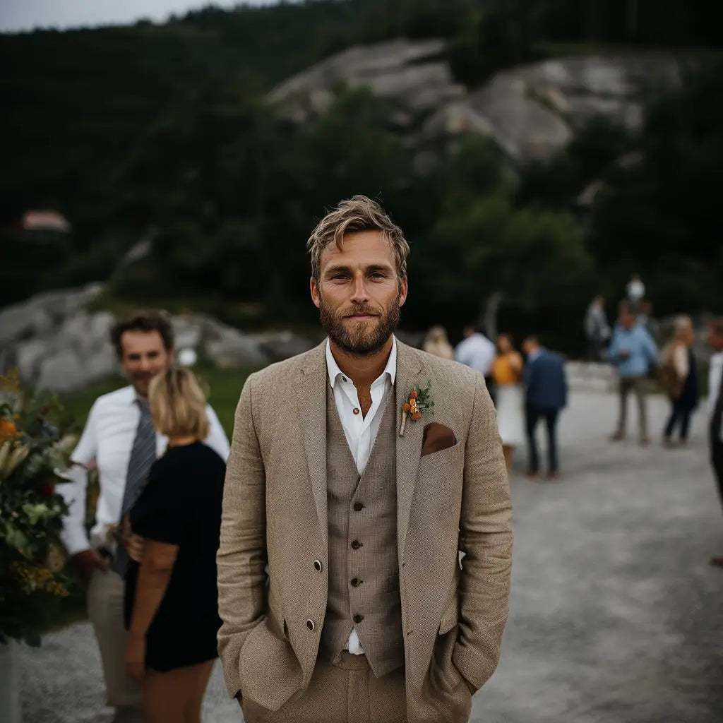 Regeln für das Tragen eines Anzugs bei einer Hochzeit