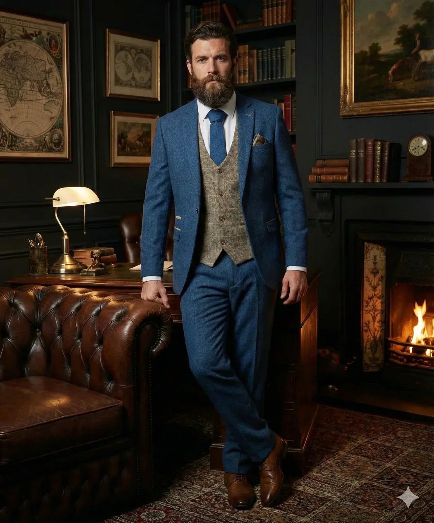 Was trägst du unter einem Herrenanzug?