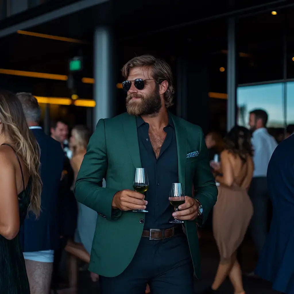 Wem steht ein grüner Anzug?