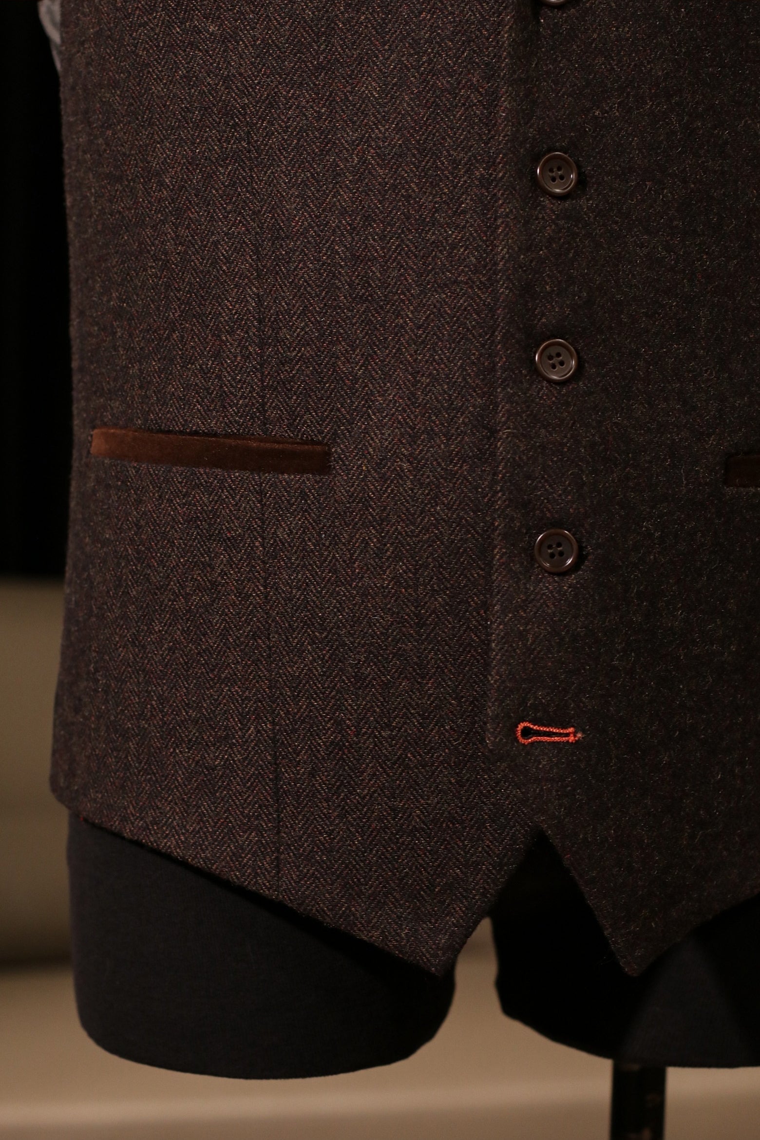 CASTLESON Chief – Gilet Bruin Heren 13
