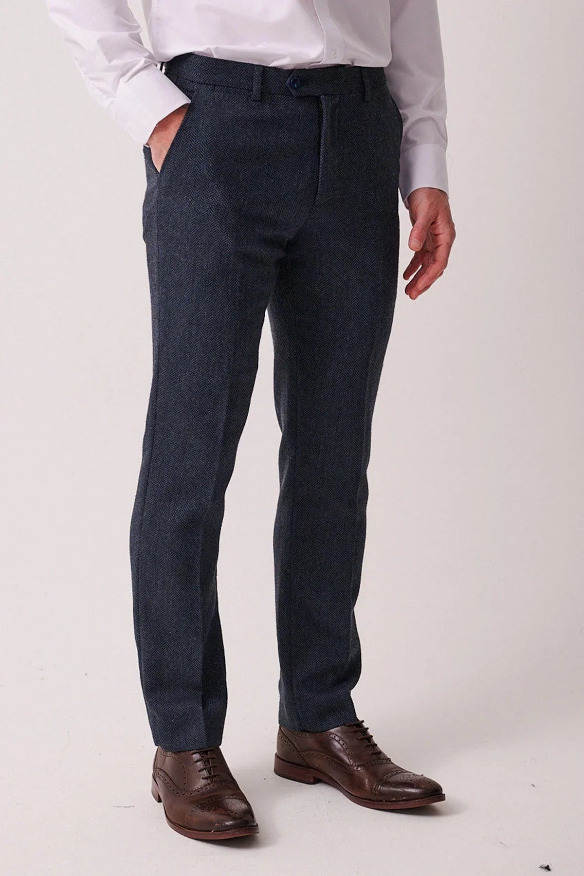 Marc Darcy - Hose Dean Blue Tweed