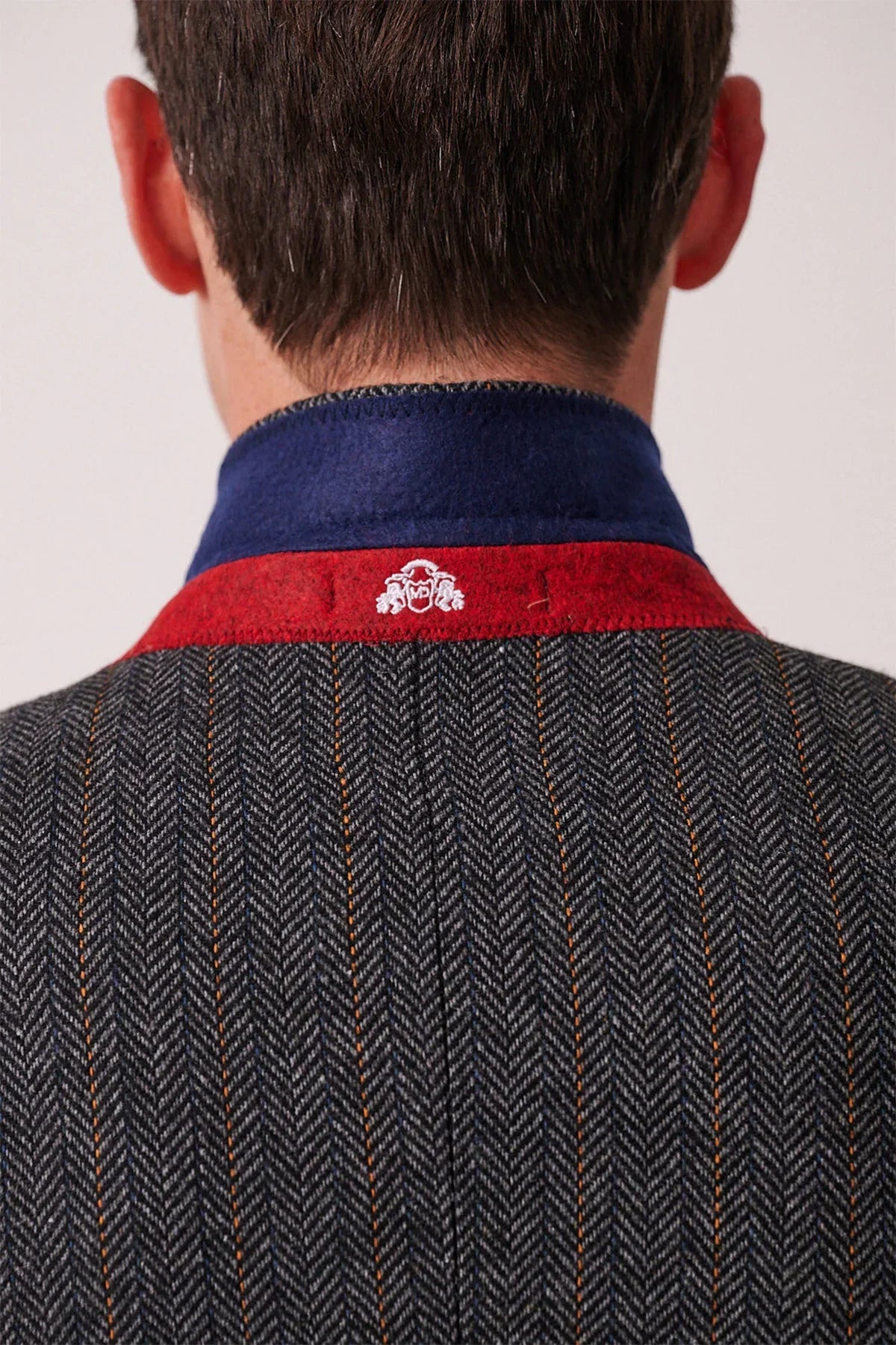 Marc Darcy - Colbert Dominic Blue Grey Tweed