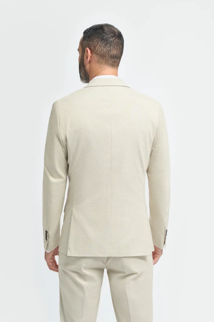 3-teiliges Herrenkostüm - Cavani Hampton Beige