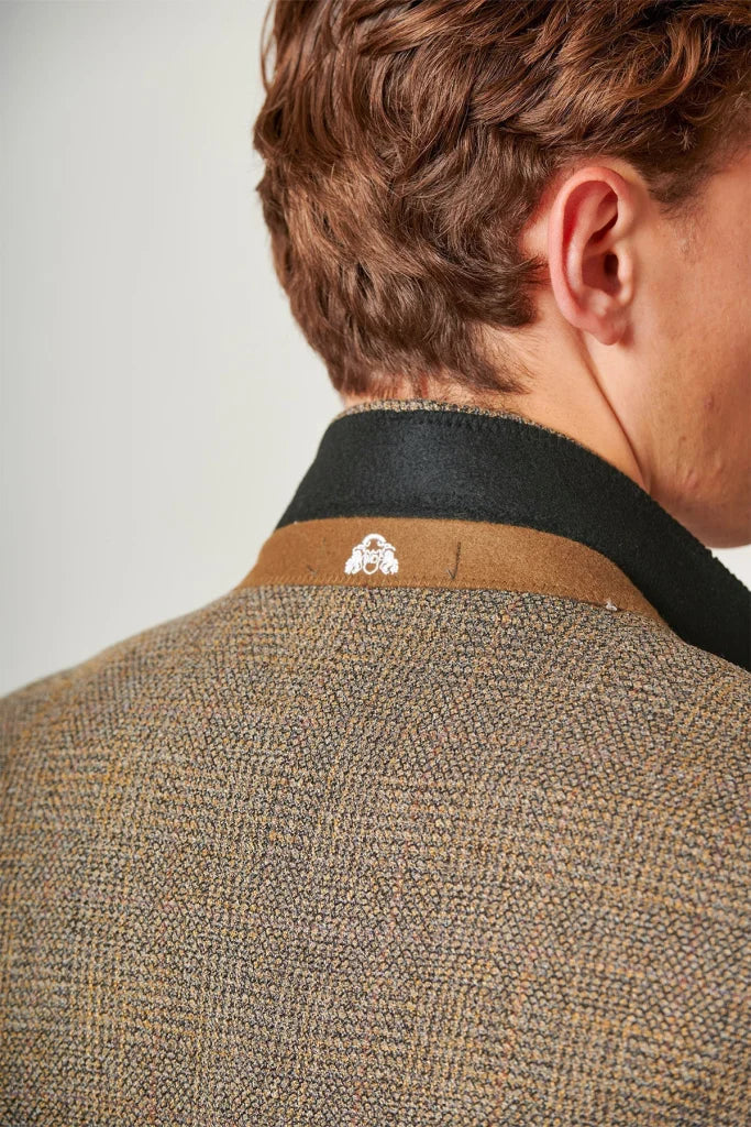 3-teiliges Tweed-Anzug – Marc Darcy Kris Tan - Dreiteiliger