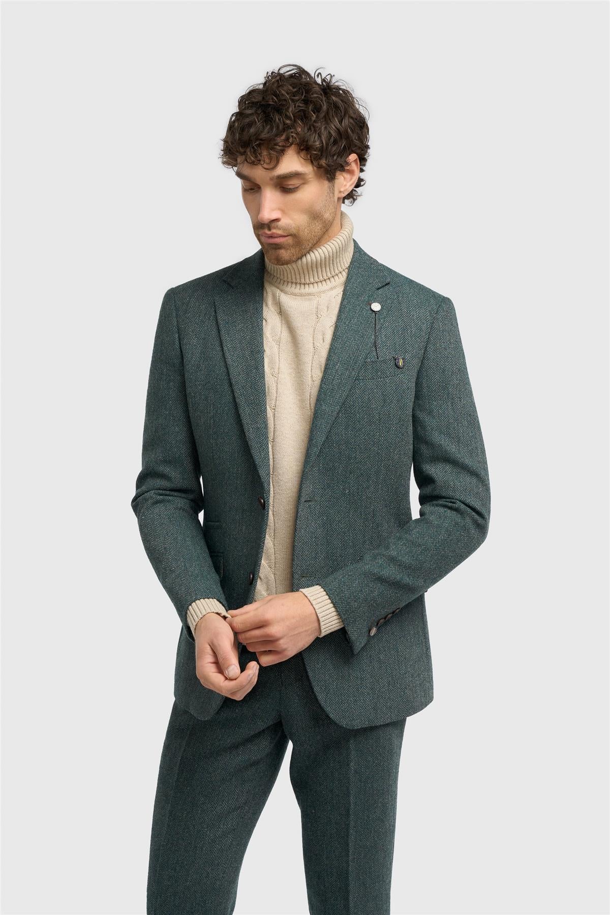 Cavani – Sakko Thomas Lush Olive