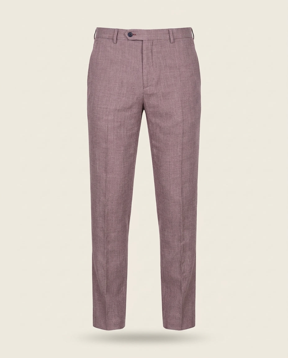 Cavani - Pantalon Lilac Slim Fit — voorkant