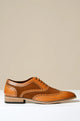Braune Lederschuhe, Marc Darcy Bradley - Wingtip Brogue