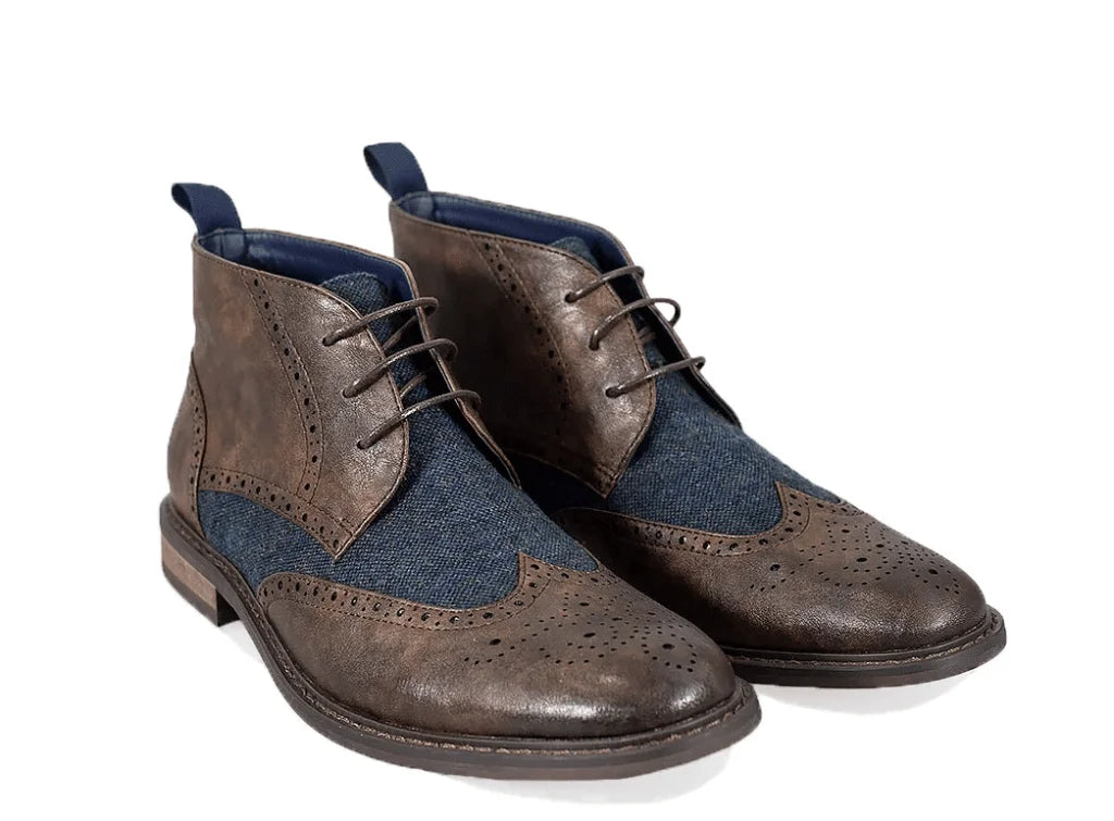 Braune Schnürstiefel | Cavani Curtis Schnürstiefel