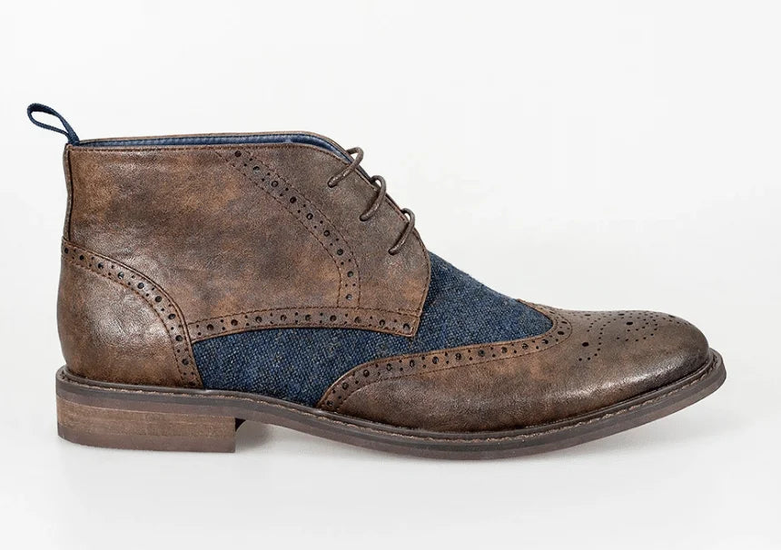 Braune Schnürstiefel | Cavani Curtis Schnürstiefel