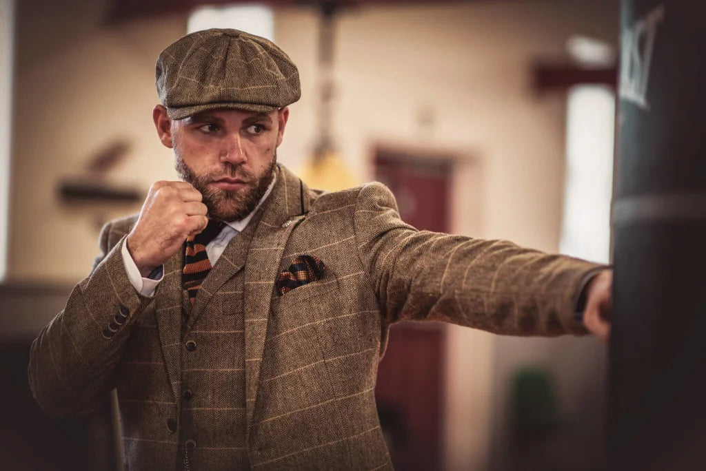 Peaky Blinders Brown Suit dreiteiliger Anzug bestehend