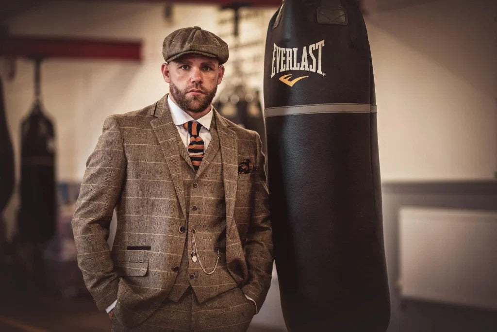 Peaky Blinders Brown Suit dreiteiliger Anzug bestehend