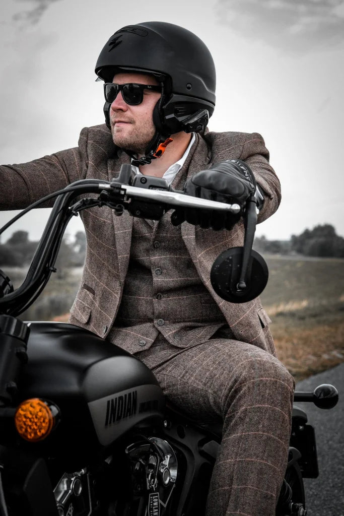 Peaky Blinders Brown Suit dreiteiliger Anzug bestehend