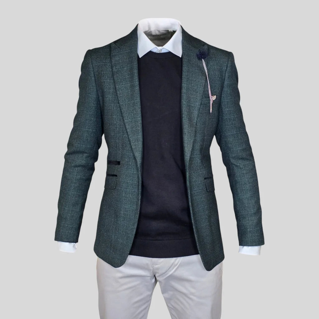 Business casual outfit - Caridi mix match - pullover