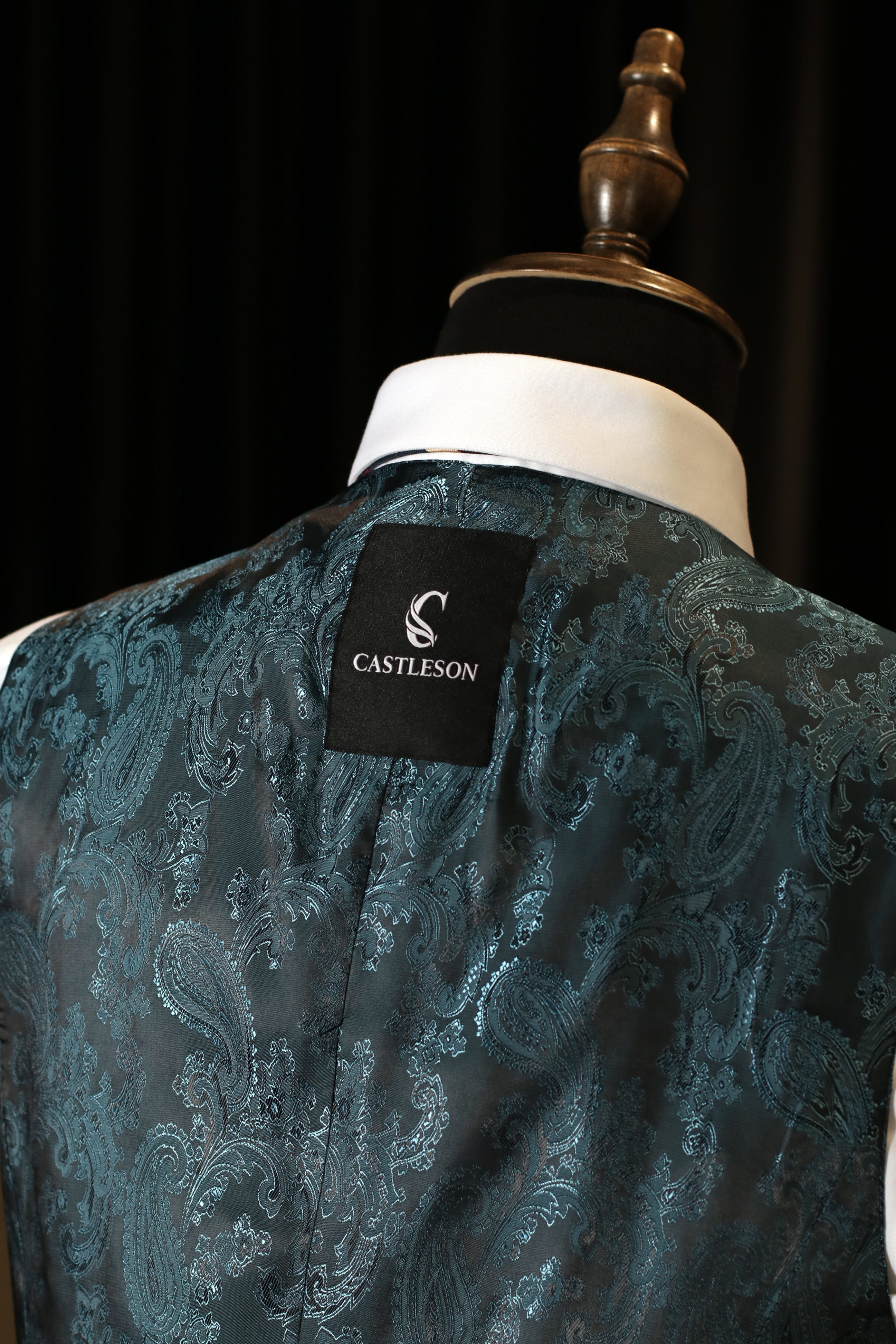 CASTLESON Baron - Dreiteiliger Herrenanzug Braun