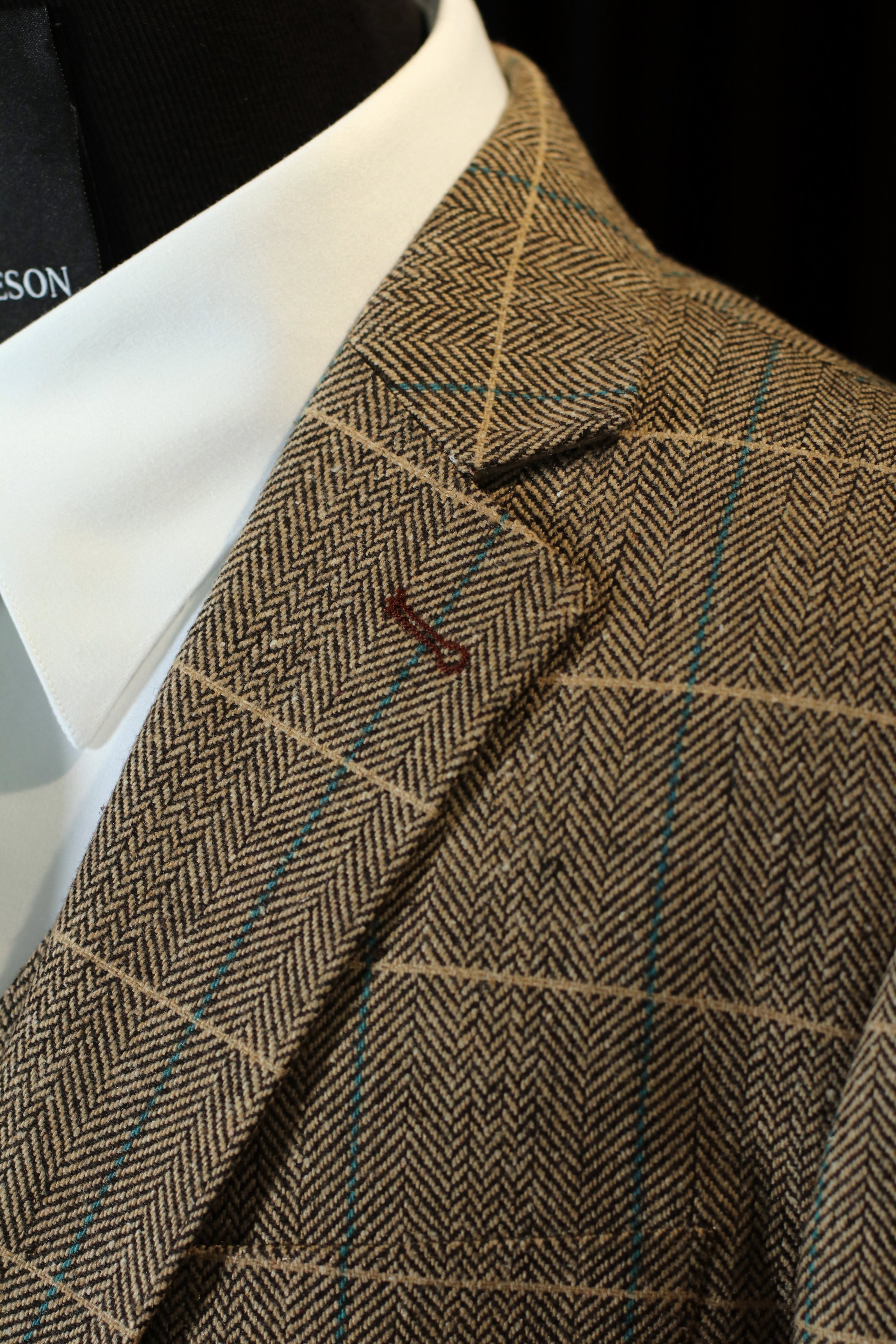 CASTLESON Baron - Dreiteiliger Herrenanzug Braun