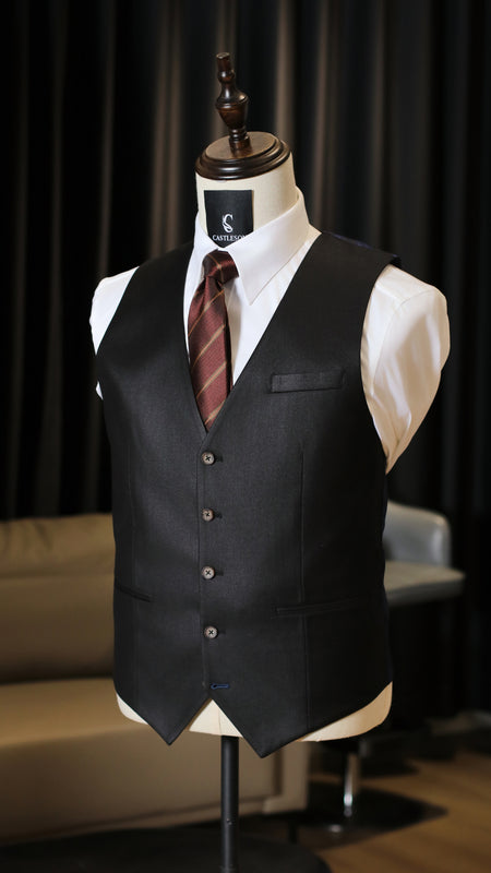 CASTLESON Phantom – Dreiteiliger Herrenanzug Grau Mix &