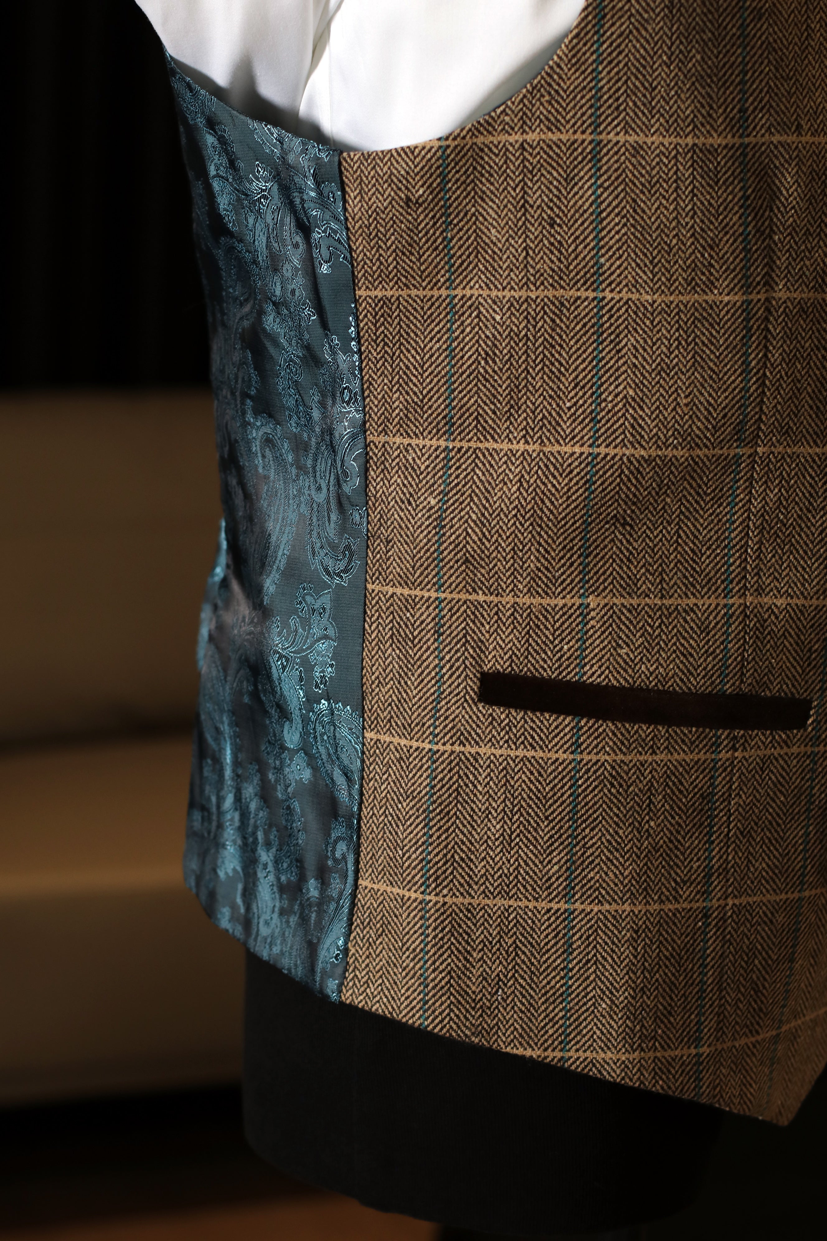 CASTLESON - Veste Baron Braun - Gilet