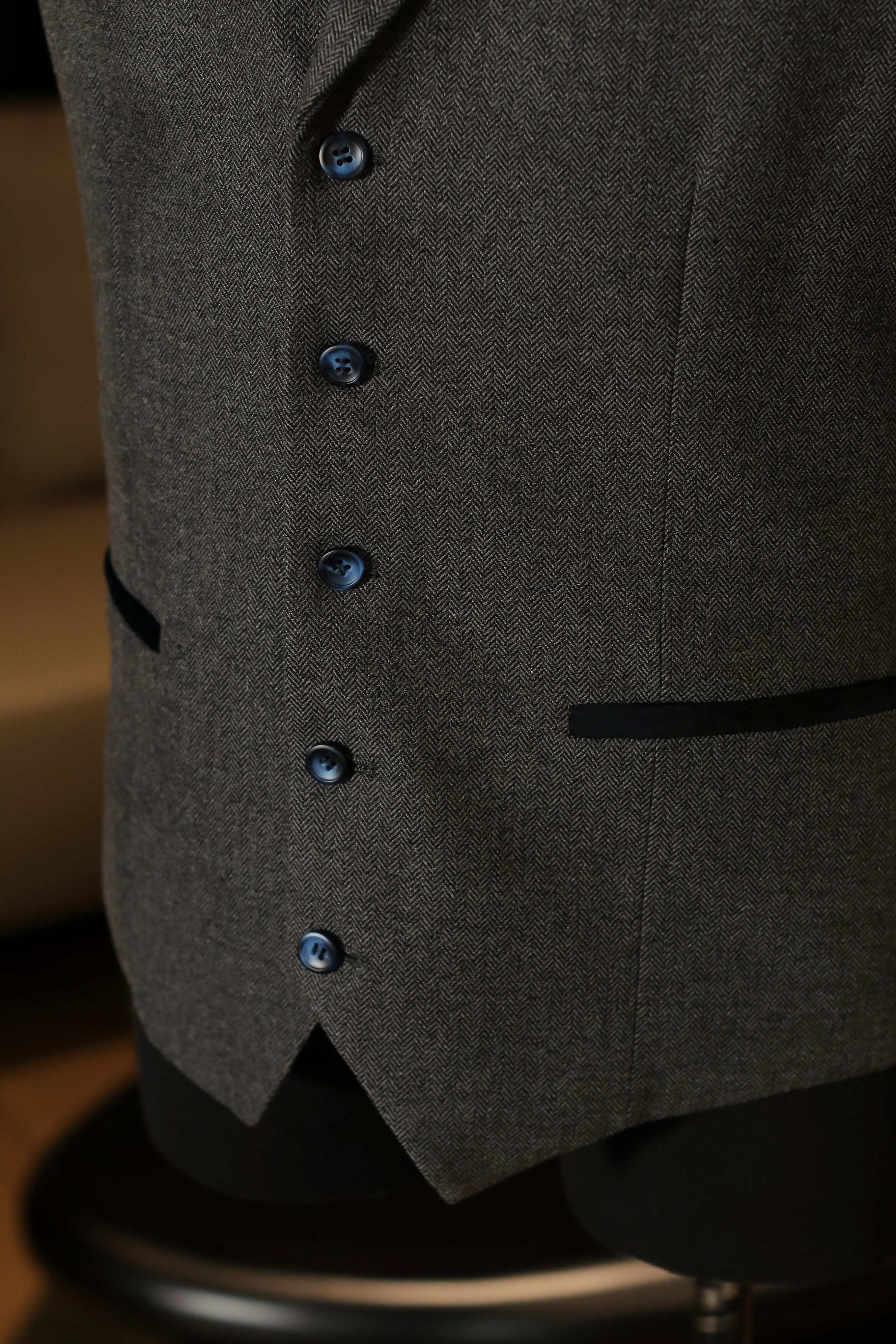 CASTLESON - Gilet Chief Grey - Gilet