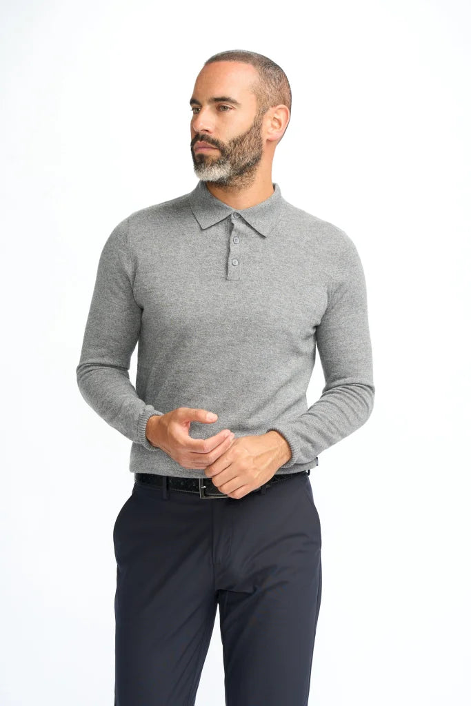 Cavani Boom Marine - Polo für Herren - L / Grey - pullover