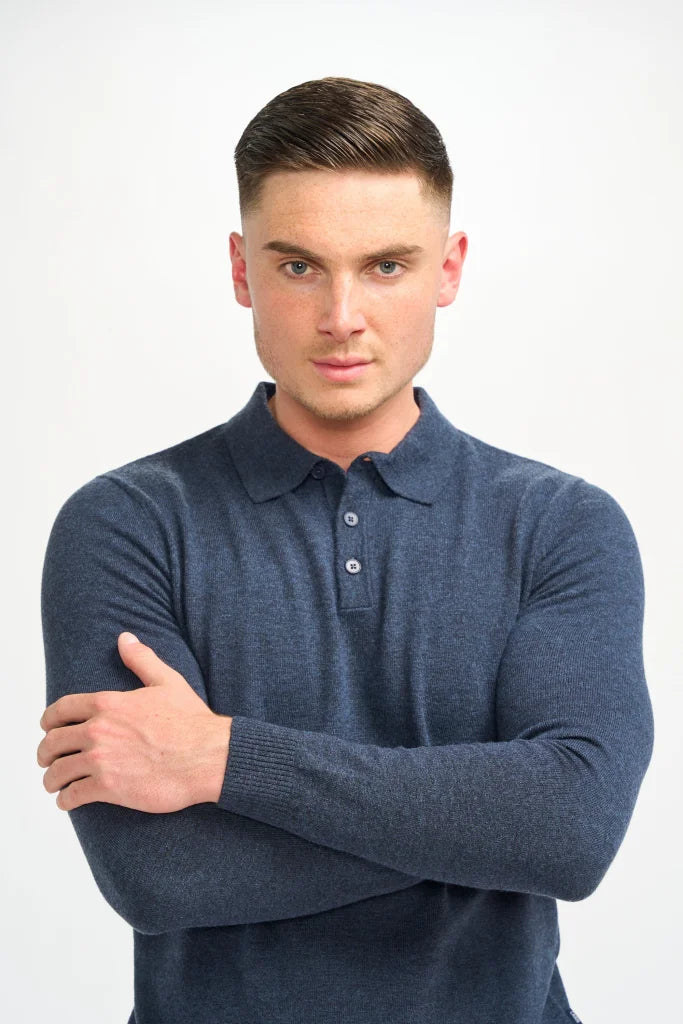 Cavani Boom Marine - Polo für Herren - pullover