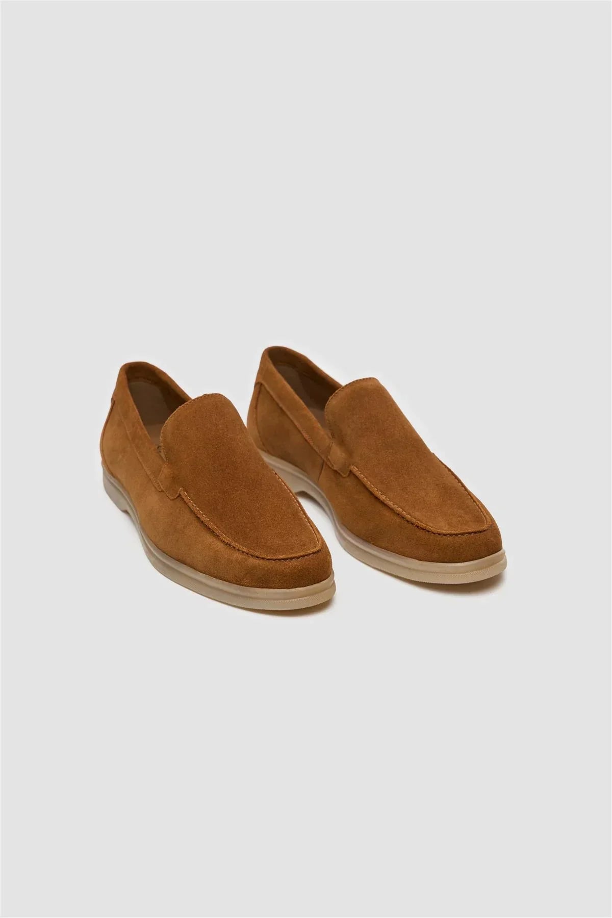 Cavani Breezy Wildleder-Loafer – Braun - schoenen