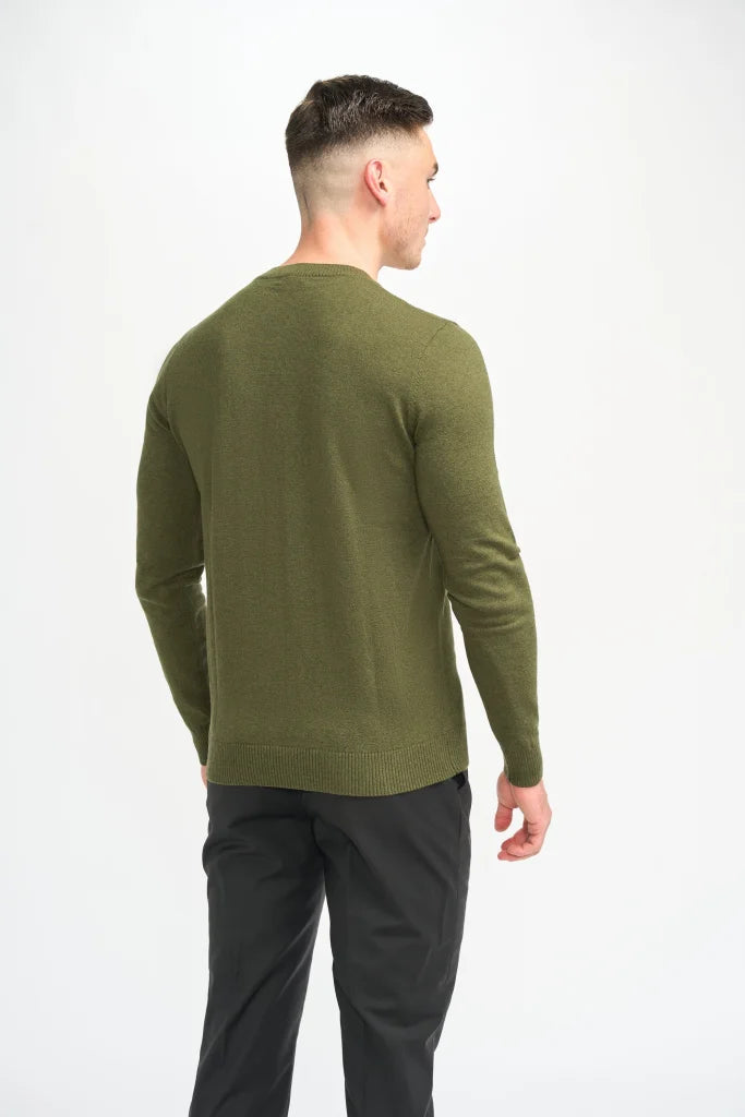 Cavani Connall Olive - Strickpullover für Herren - pullover