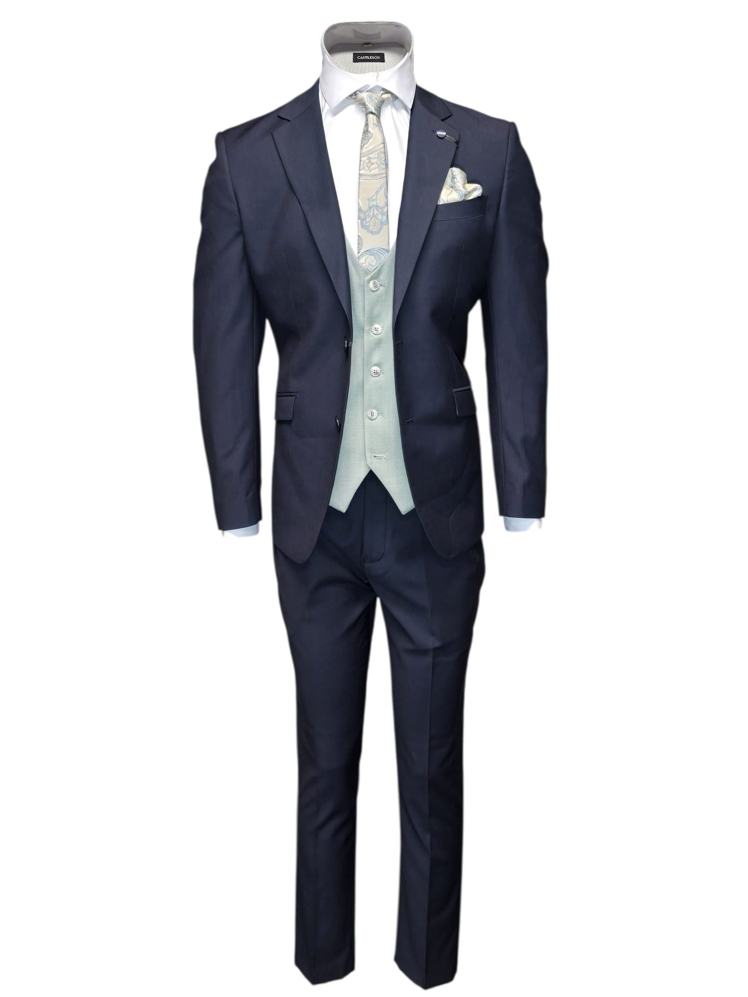 Cavani Malibu - Herrenanzug Navy Mix & Match Finley Moss