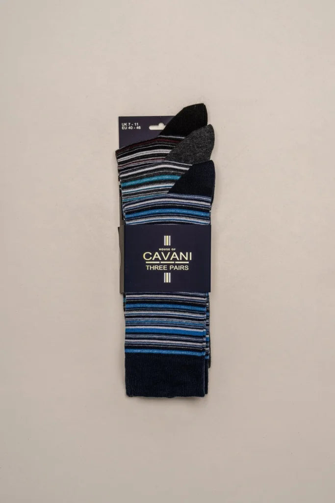 Cavani Tevot Socken 3er - Pack - gentleman set