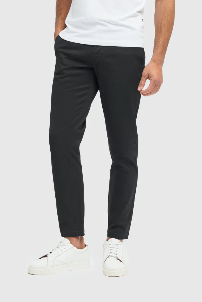 Chino hose herren Black- Cavani Dakota - 30/S / Black