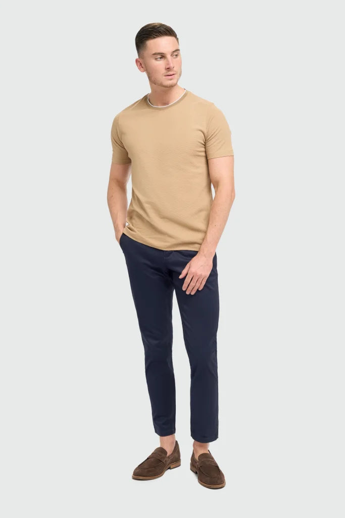 Chino hose herren - Cavani Dakota mauve - Chino