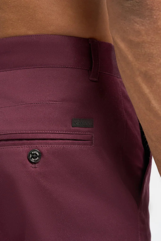 Chino hose herren - Cavani Dakota mauve - Chino