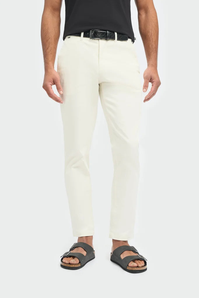 Chino hose herren Cobolt - Cavani Dakota - 30/S / Ecru