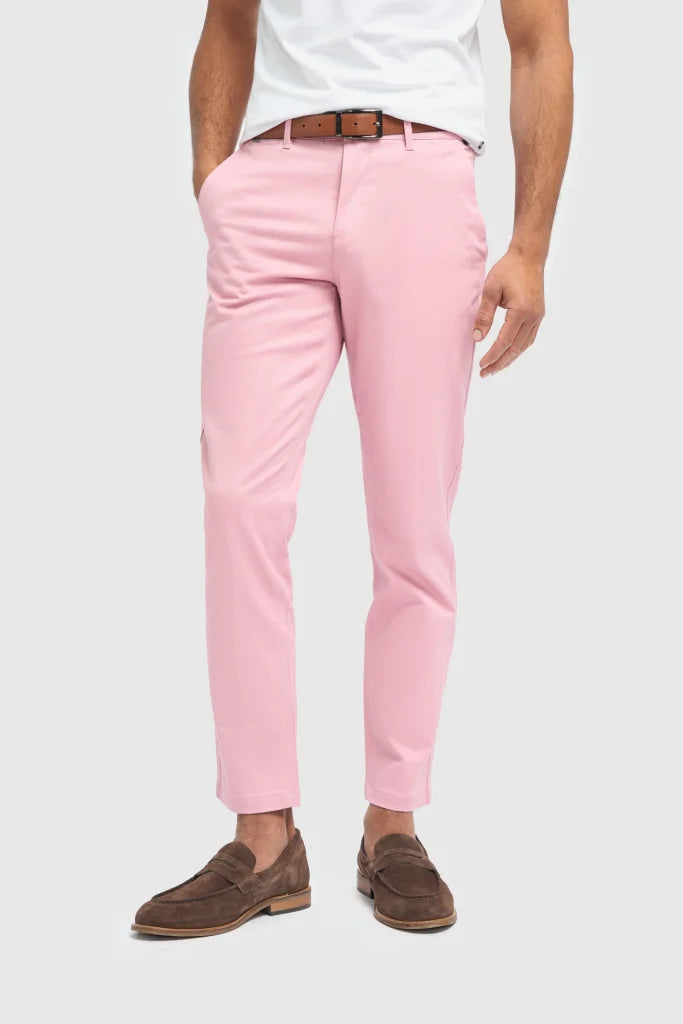 Chino hose herren Cobolt - Cavani Dakota - 30/S / Mauve