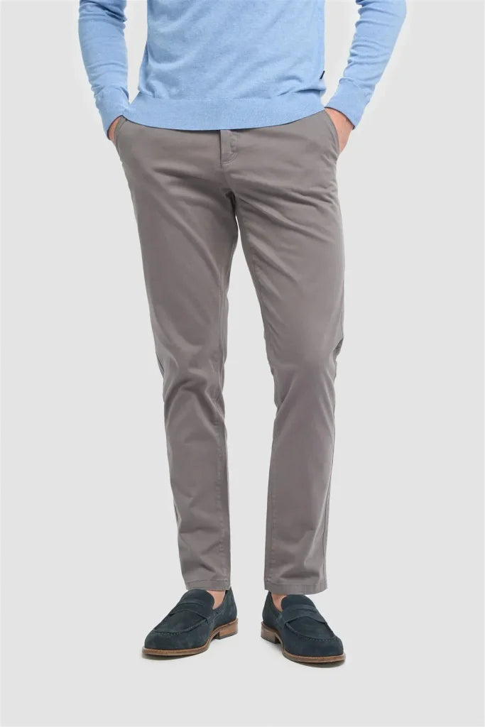 Chino Hose Herren Grau - Cavani Hudson - Chino