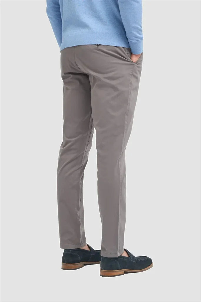 Chino Hose Herren Grau - Cavani Hudson - Chino