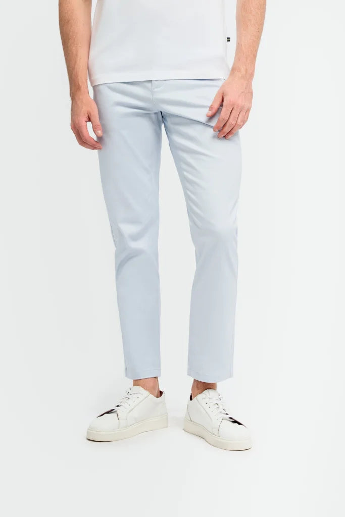 Chino hose herren Ice blue - Cavani Dakota - 32/M / Arctic