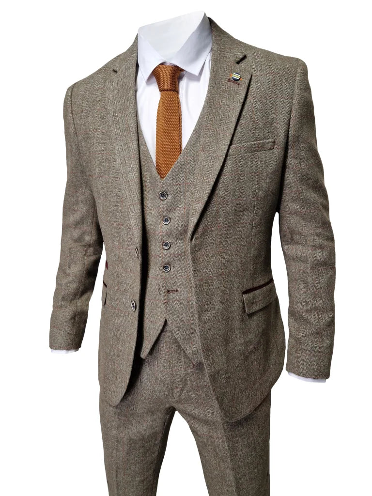 Shelby Suit dreiteiliger Anzug - Cavani Gaston Sage