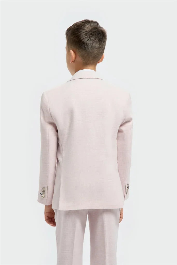 Dreiteiliger Anzug für Kinder – Tropez Mauve - kinder pak