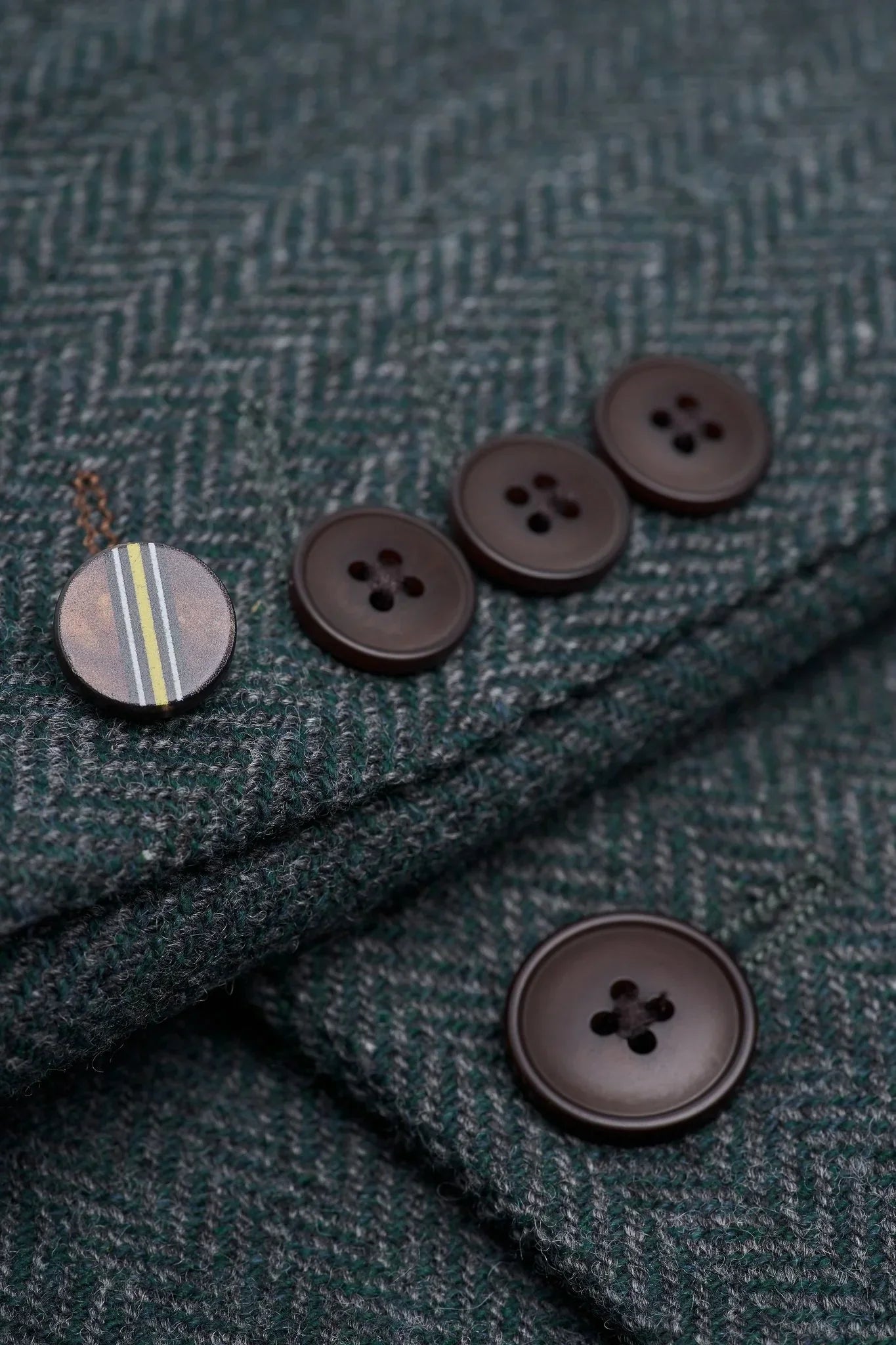 Dreiteiliger Herrenanzug – Cavani Thomas Lush Olive