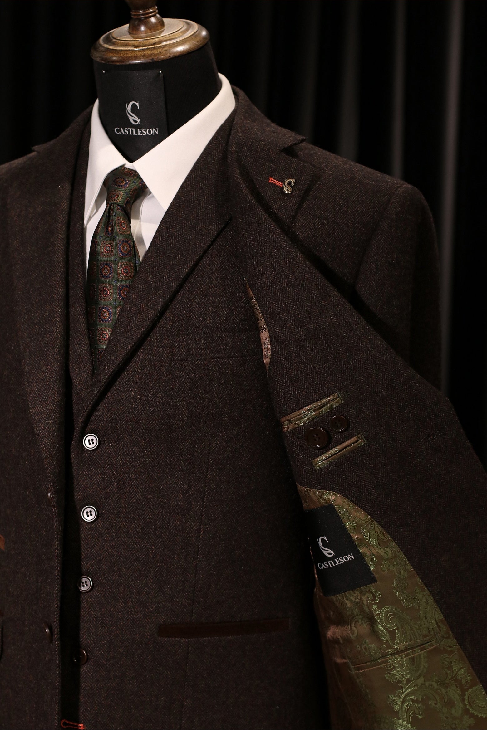 CASTLESON Chief Brown – Colbert Bruin Heren 9