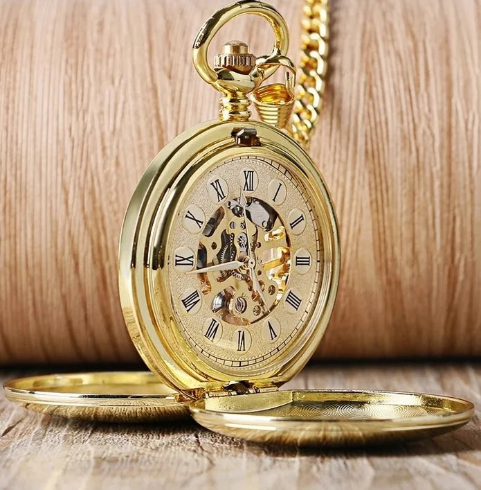 Glad goldene Peaky Blinders Taschenuhr - pocketwatch