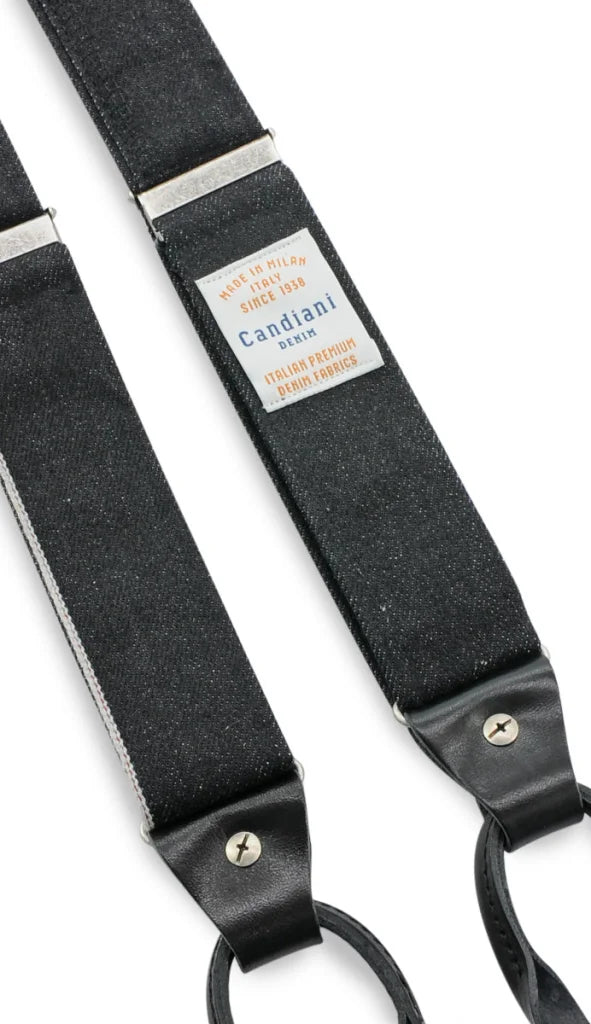 Hosenträger Classic Luxe Black Jack - schwarz - Hosenträger