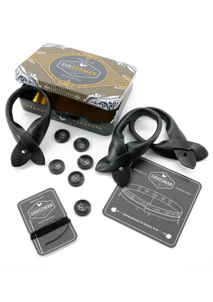 Hosenträger Classic Luxe Black Jack - schwarz - Hosenträger