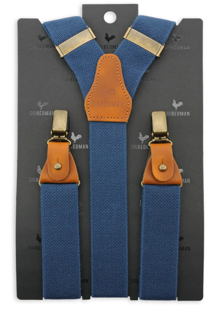 Hosenträger Classic Luxe Essential Mitternachtsblau