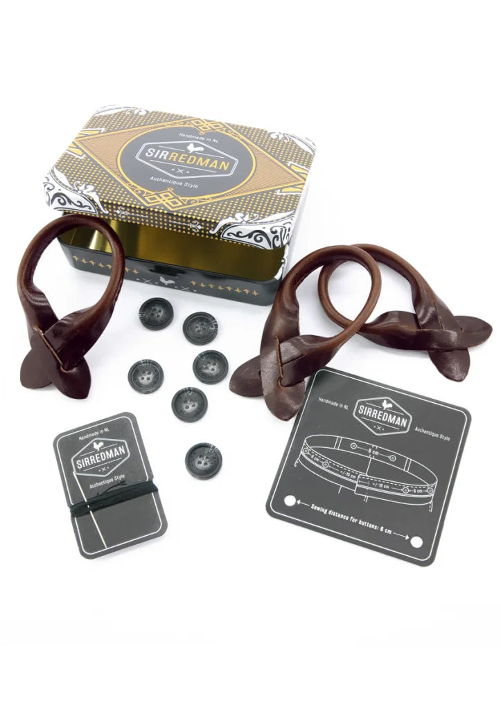 Hosenträger Classic Luxe Paisley Partito talpa - taupe